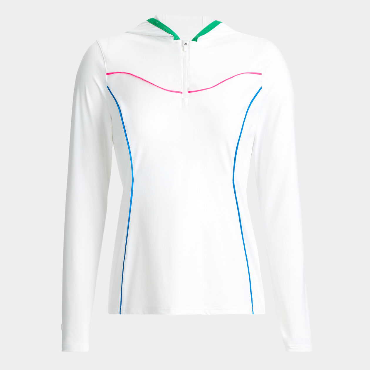 CONTOURING ITALIAN INTERLOCK HOODE 女士 長袖上衣