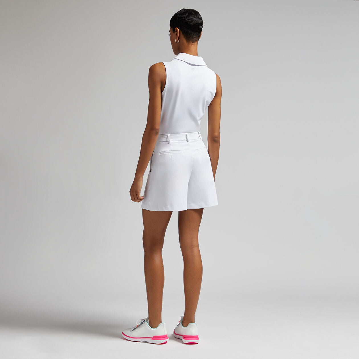 MULTI V TECH JERSEY SLEEVELESS POLO 女士 無袖POLO衫