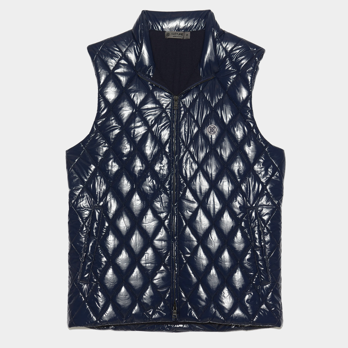 QUILTED COATED NYLON WOOL-LINED PUFFER VEST 男士 保暖背心