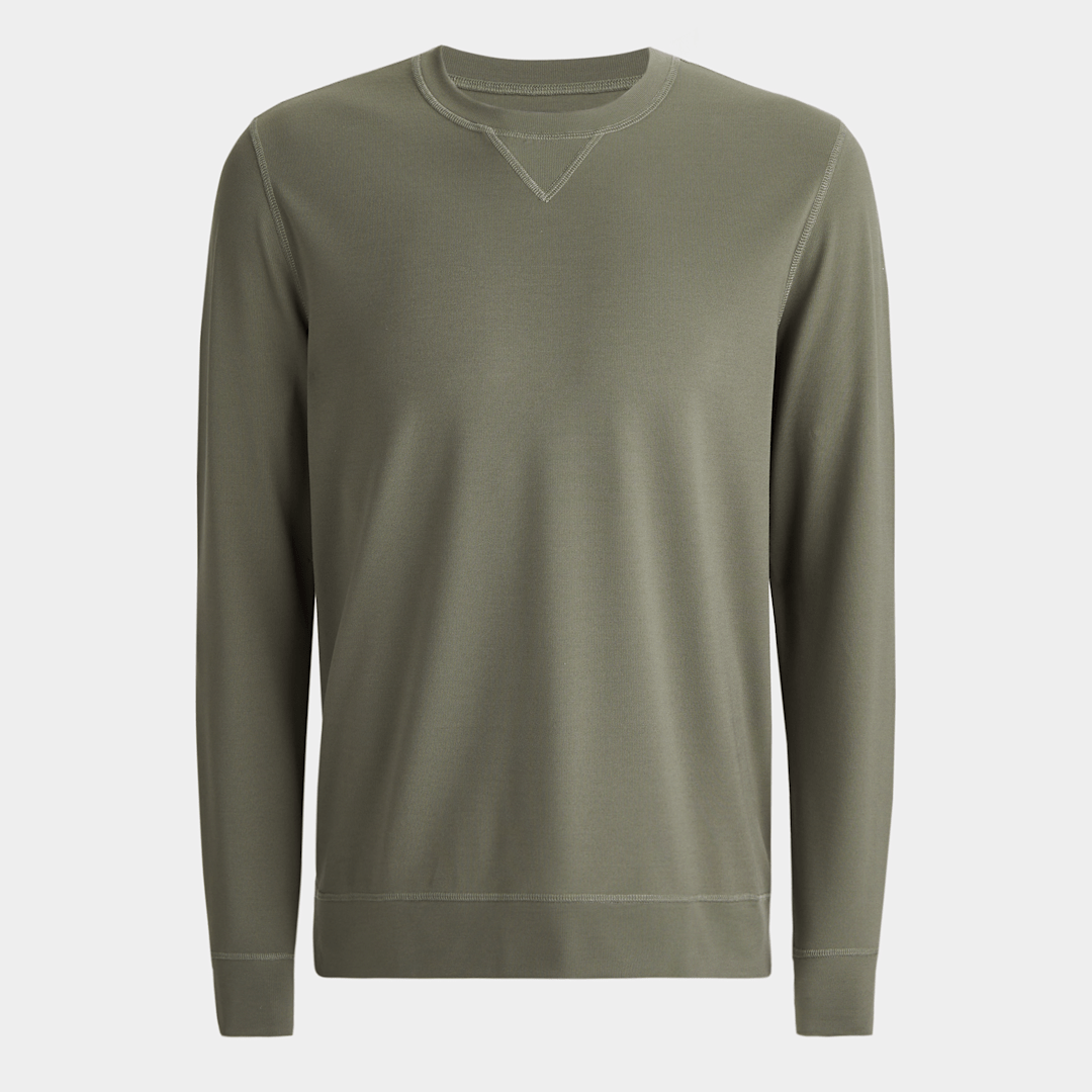 PERFORMANCE PIQUE CREWNECK LAYER 男士 長袖上衣