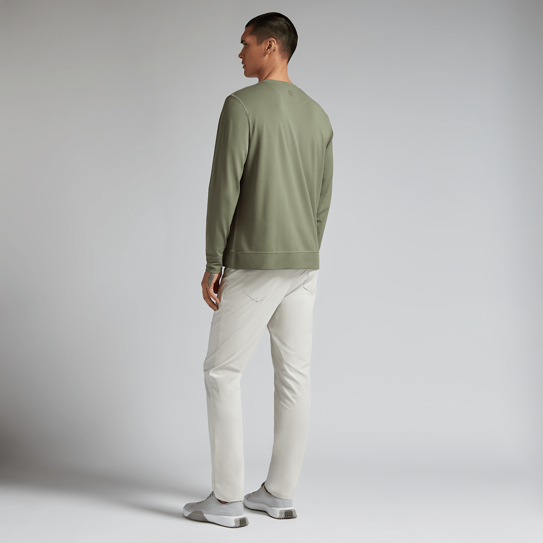 PERFORMANCE PIQUE CREWNECK LAYER 男士 長袖上衣