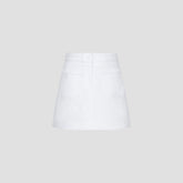 DENIM-LIKE SKIRT 女士 風裙