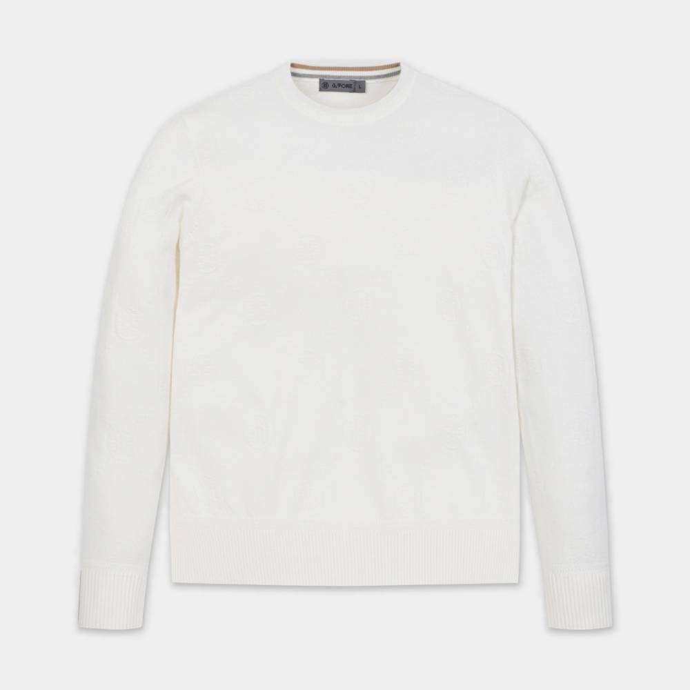 CIRCLE G'S PATTERN ROUND 男士 高爾夫球上衣