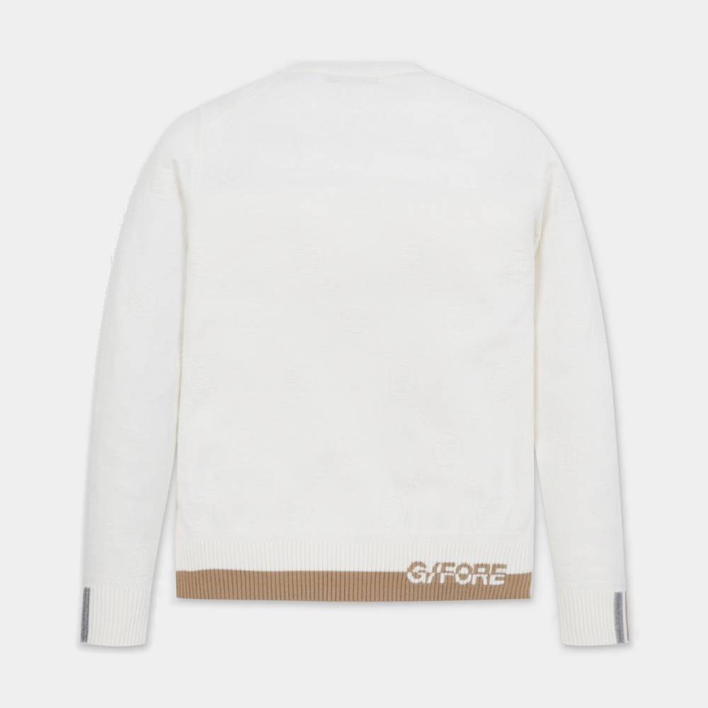 CIRCLE G'S PATTERN ROUND 男士 高爾夫球上衣