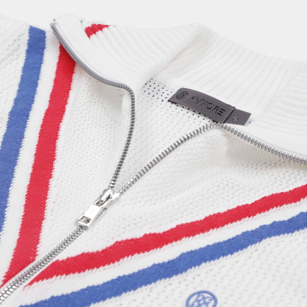 HALF-ZIP KNIT VEST 女士 半拉鍊針織背心