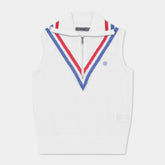 HALF-ZIP KNIT VEST 女士 半拉鍊針織背心