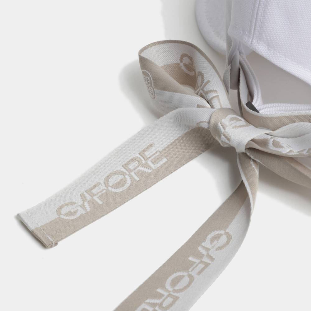 RIBBON WIDE CAP 女士 緞帶高爾夫球帽