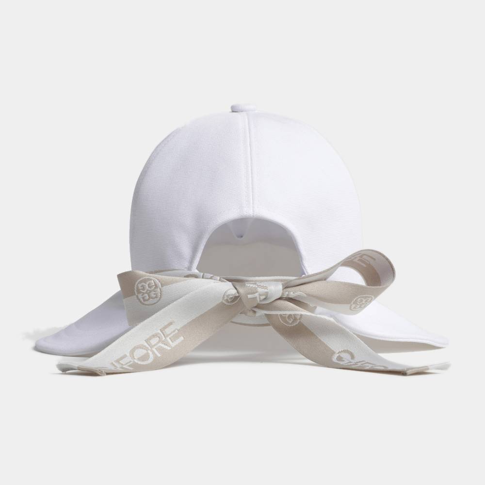 RIBBON WIDE CAP 女士 緞帶高爾夫球帽