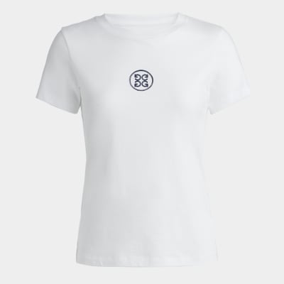 APRÉS GOLF COTTON TEE 女士 短袖 LOGO TEE