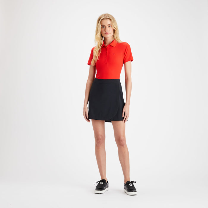 TECH RIB POLO 女士 短袖POLO衫