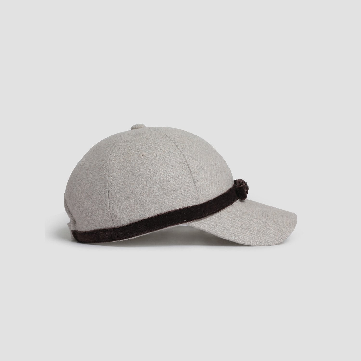RIBBON TAPE BALL CAP 絲帶球帽
