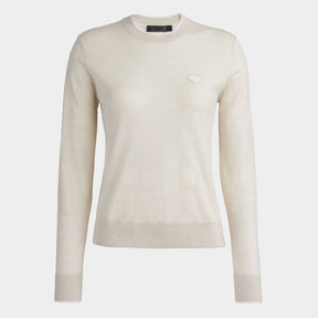 MOTHER GOLFER MERINO WOOL CREWNECK SWEATER 女士 美利奴羊毛圓領毛衣