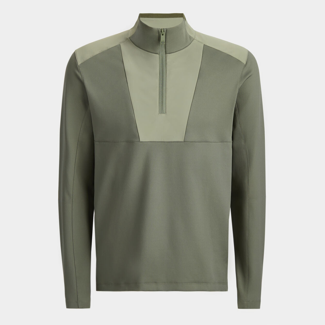24-DOUBLE KNIT QUARTER ZIP 男士 拉鍊長袖上衣