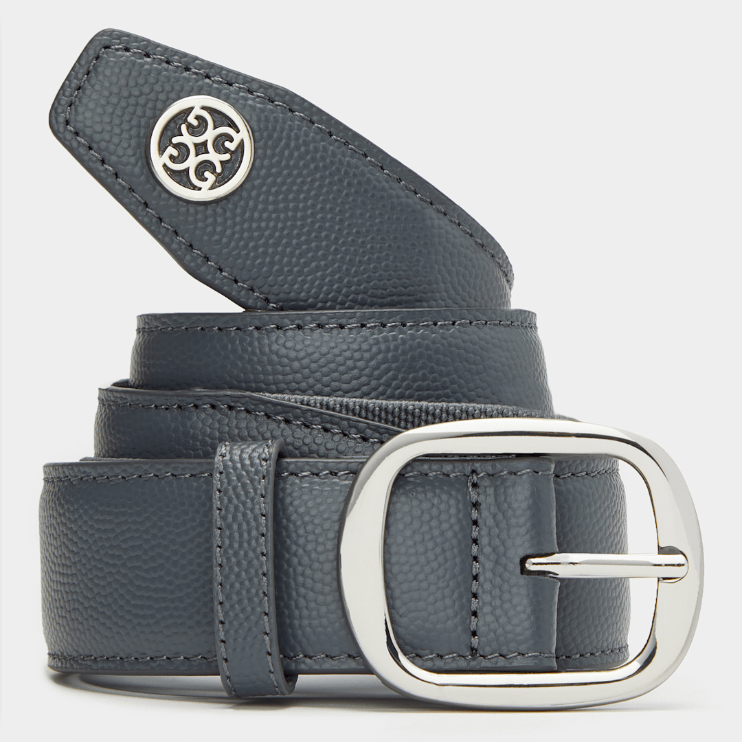 CIRCLE G'S WEBBED BELT 男士 皮革腰帶