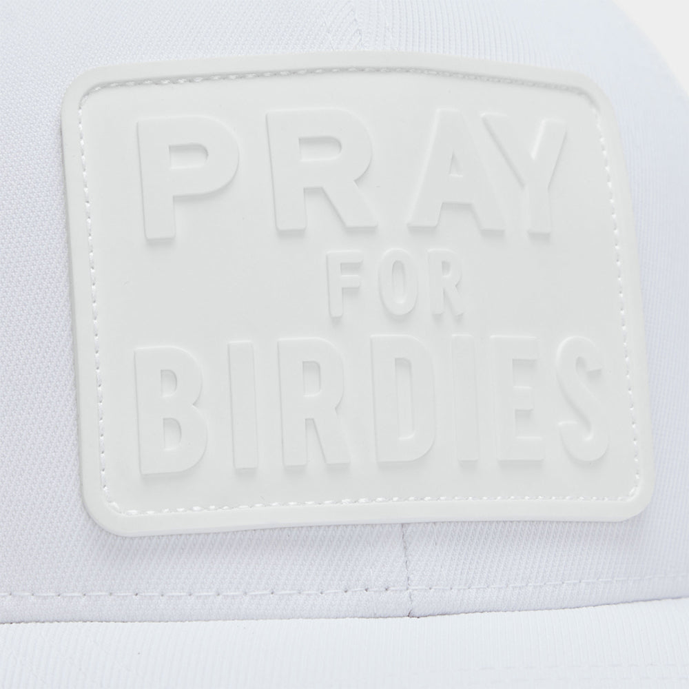 MONOCHROME PRAY FOR BIRDIES STRETCH TWILL SNAPBACK HAT 高爾夫球帽