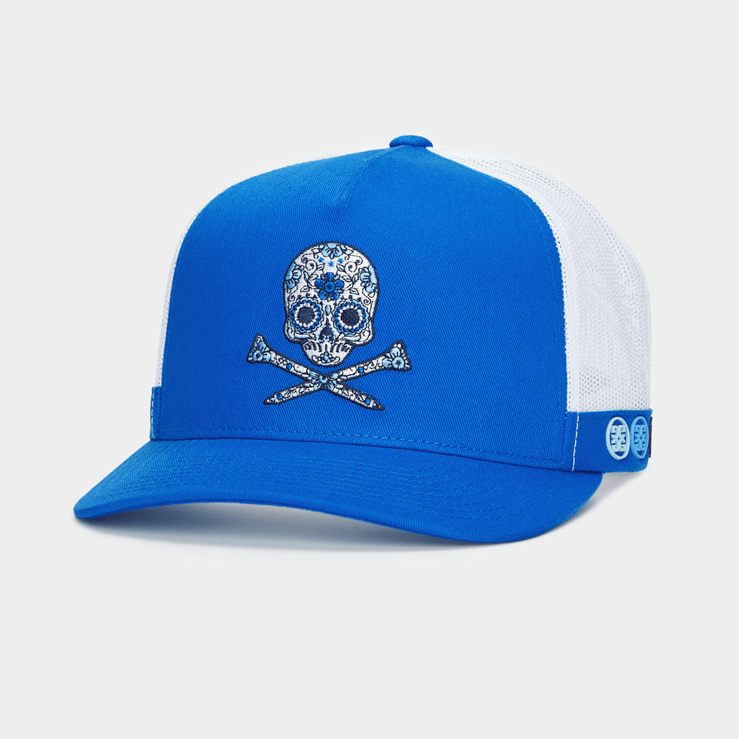 24-DIAS DE LOS MUERTOS REGULAR COTTON TWILL TRUCKER高爾夫球帽