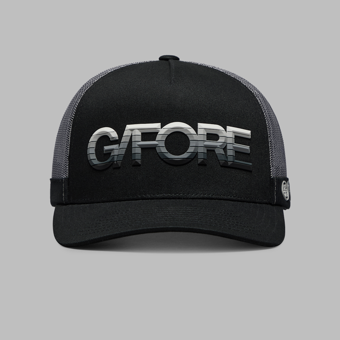 3D OMBRÉ G/FORE COTTON TWILL TRUCKER HAT 高爾夫球帽