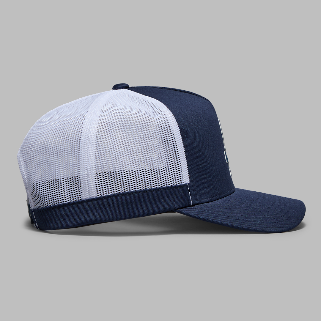 LENTICULAR SILICONE SKULL REGULAR COTTON TWILL TRUCKER 高爾夫球帽