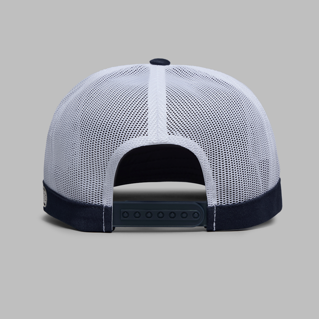 LENTICULAR SILICONE SKULL REGULAR COTTON TWILL TRUCKER 高爾夫球帽