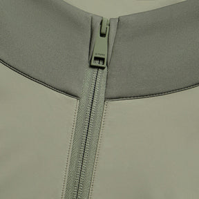 24-DOUBLE KNIT QUARTER ZIP 男士 拉鍊長袖上衣