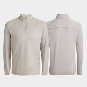 ITALIAN TECH MELANGE RAGLAN QUARTER ZIP PULLOVER 男士 拉鍊長袖上衣