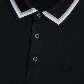 24-TUX TECH JERSEY BANDED SLEEVE POLO衫