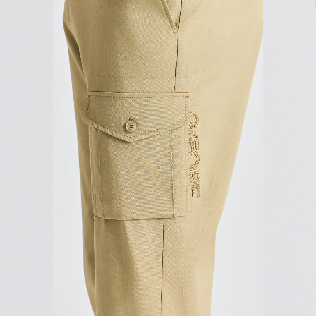 COLOUR TAPERED PANTS 男士 修身長褲