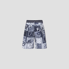 PATTERN SEERSUCKER SHORTS 男士短褲