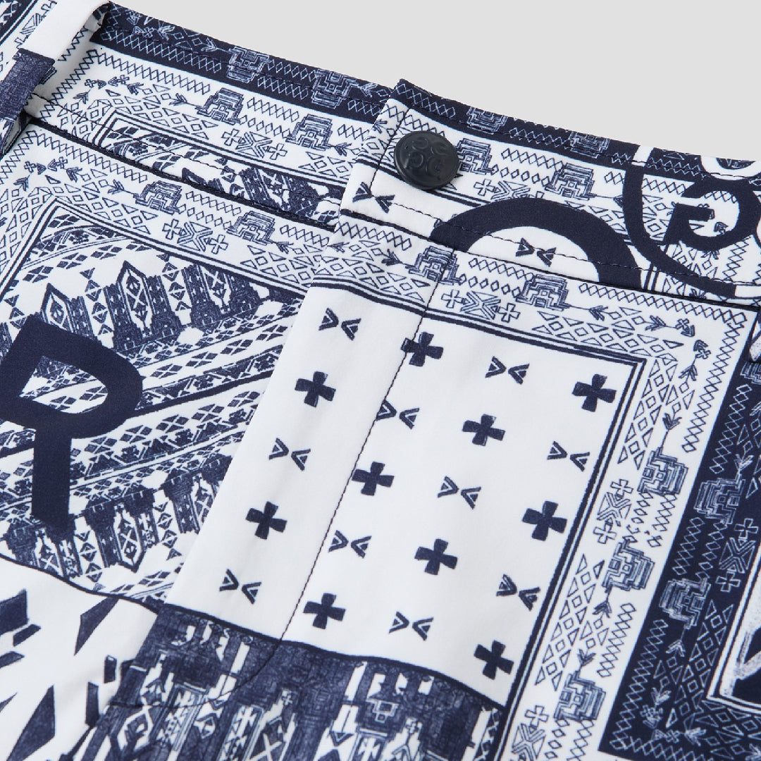 PATTERN SEERSUCKER SHORTS 男士短褲