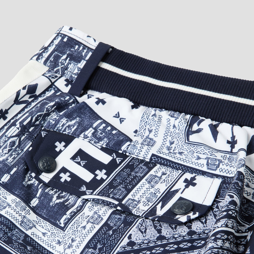PATTERN SEERSUCKER SHORTS 男士短褲
