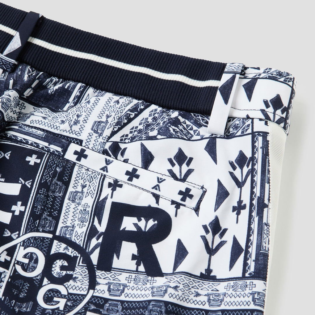 PATTERN SEERSUCKER SHORTS 男士短褲