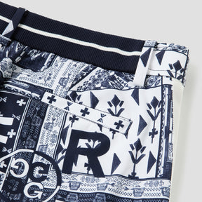 PATTERN SEERSUCKER SHORTS 男士短褲