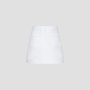 DENIM-LIKE SKIRT 女士 風裙