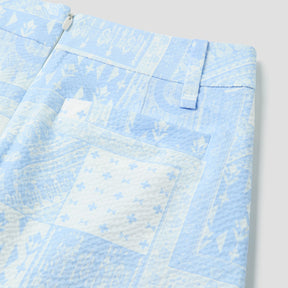 PATTERN SEERSUCKER SKIRT 女士 短裙