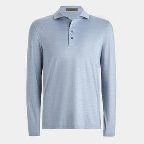 LONG SLEEVE MELANGE ICE NYLON SUN SHIRT 男士 高爾夫 Polo 衫