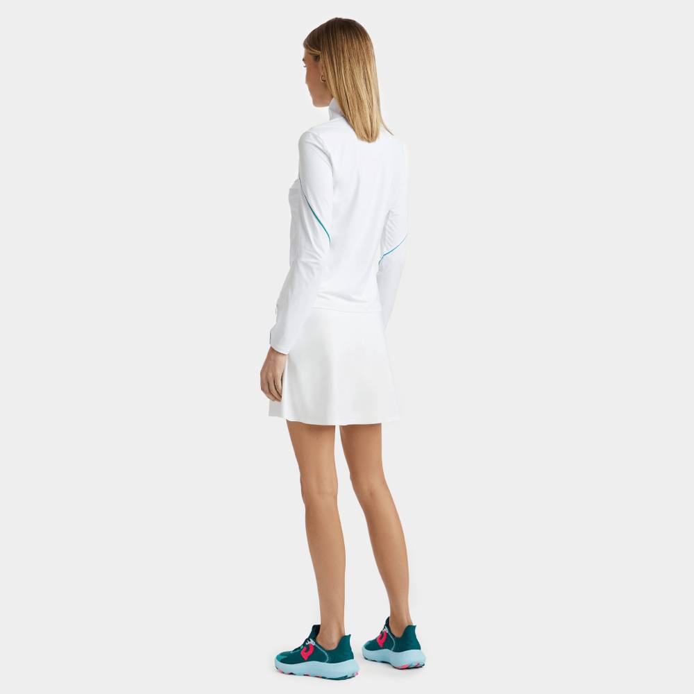 SUN SHIELD SILKY TECH NYLON QUARTER ZIP BASE LAYER 女士 拉鍊套頭衫