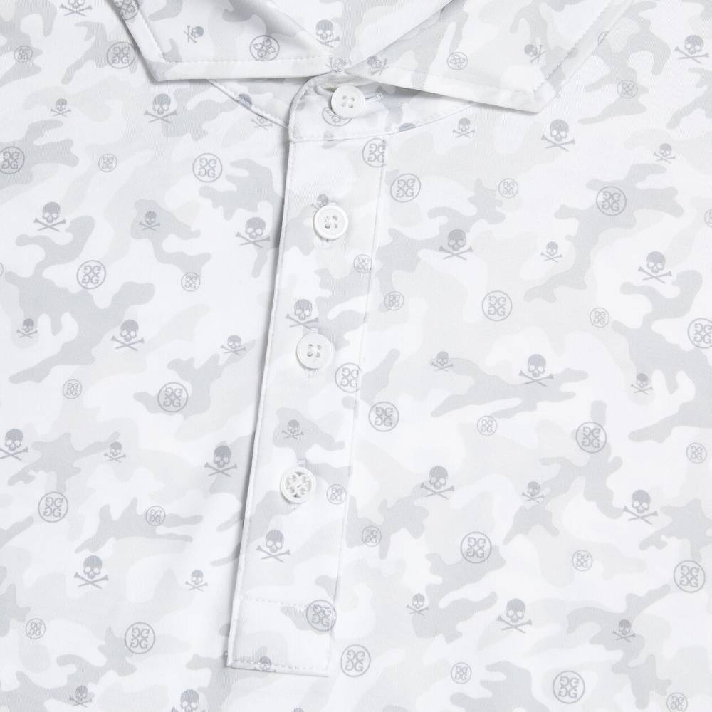 MAPPED ICON CAMO TECH JERSEY POLO 男士