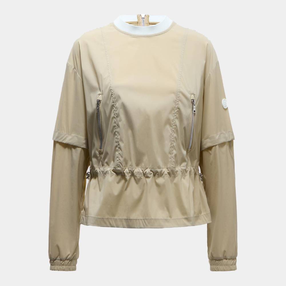 DETACHABLE CREWNECK ANORAK 女士 可拆袖防風上衣