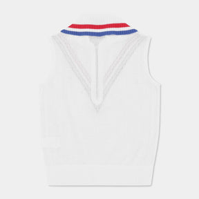 HALF-ZIP KNIT VEST 女士 半拉鍊針織背心