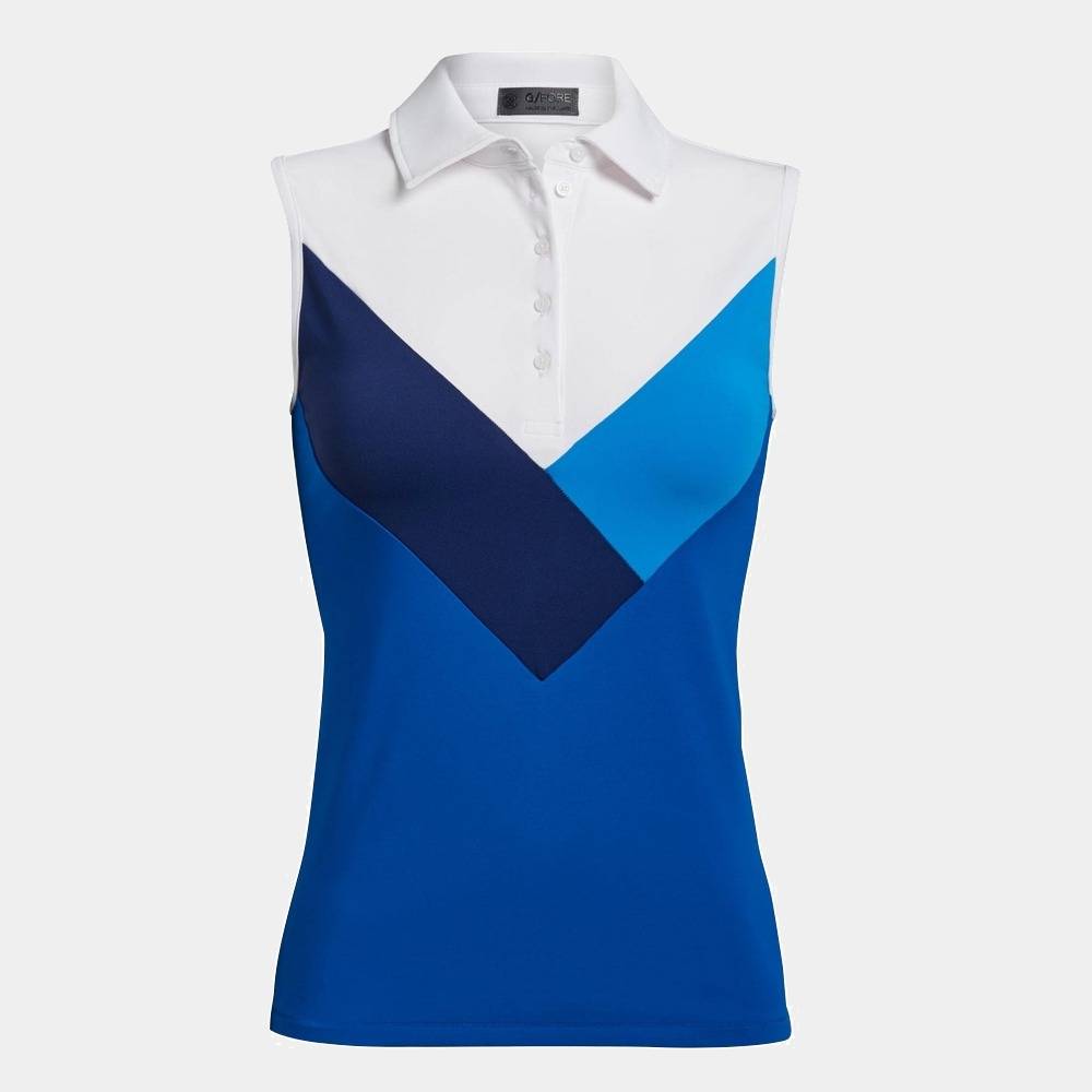 MULTI V SLEEVELESS POLO 女士 無袖POLO衫