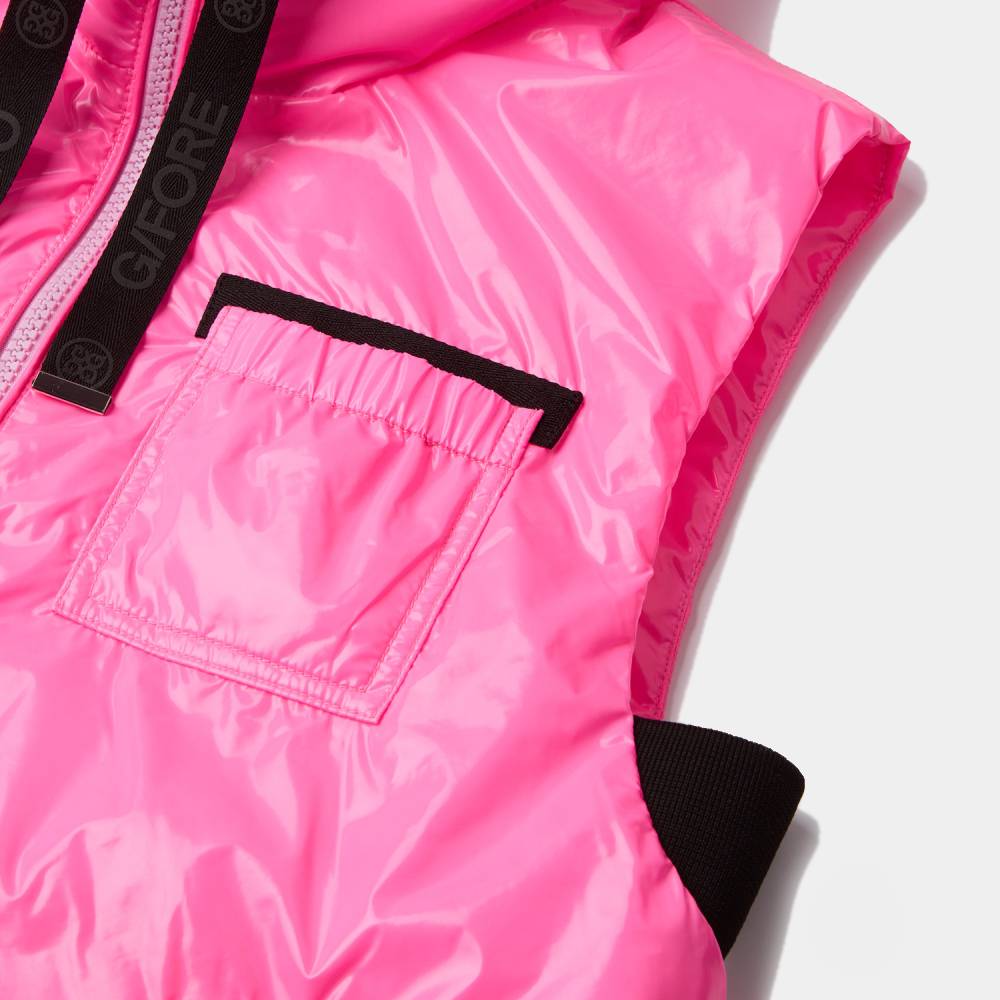 HIGH GLOSSY PADDED VEST 女士 鋪棉背心