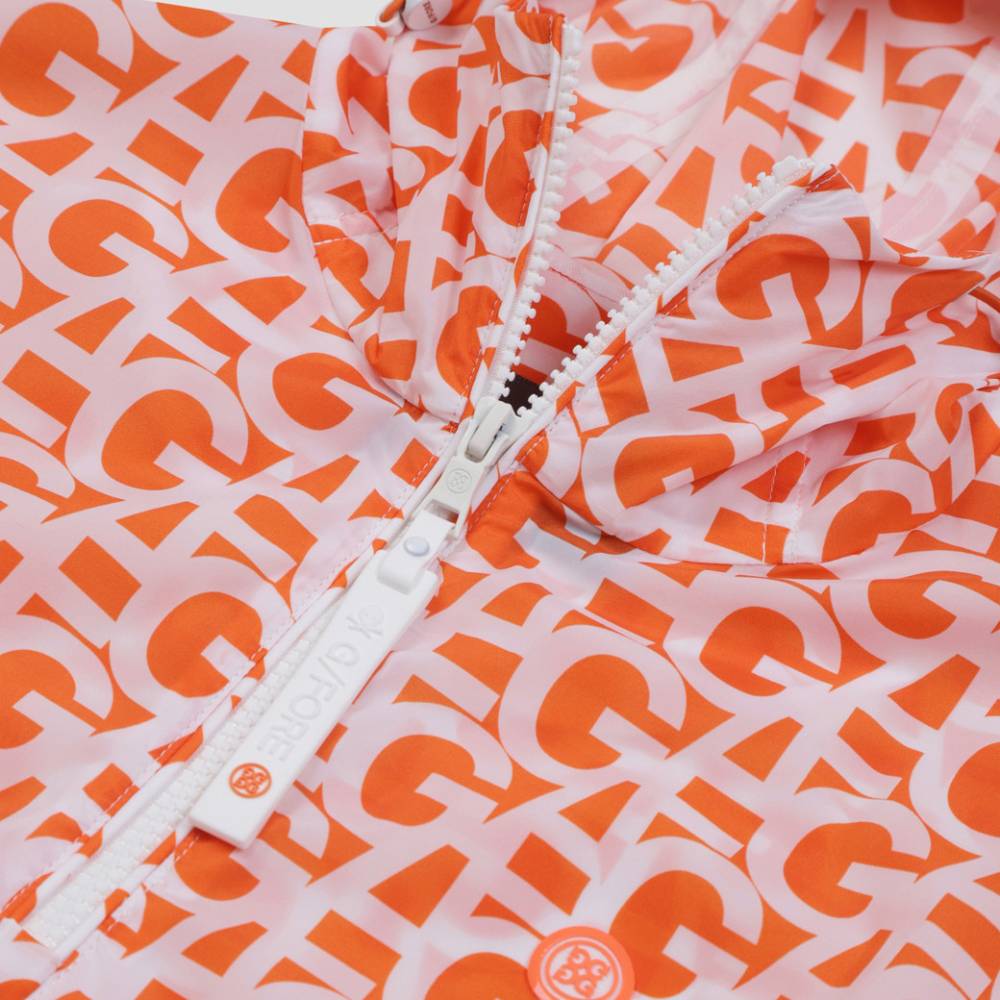 PATTERNED ANORAK 女士 短袖半開襟風衣