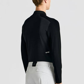 KNIT HYBRID HALF-ZIP POLO 男士 拉鍊POLO衫
