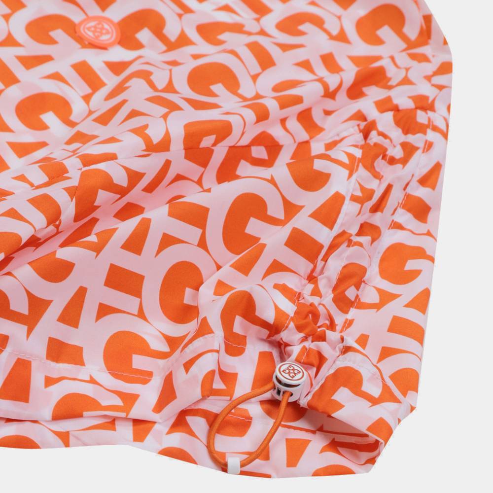 PATTERNED ANORAK 女士 短袖半開襟風衣