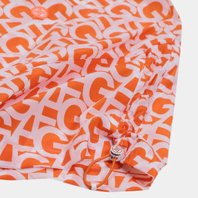 PATTERNED ANORAK 女士 短袖半開襟風衣