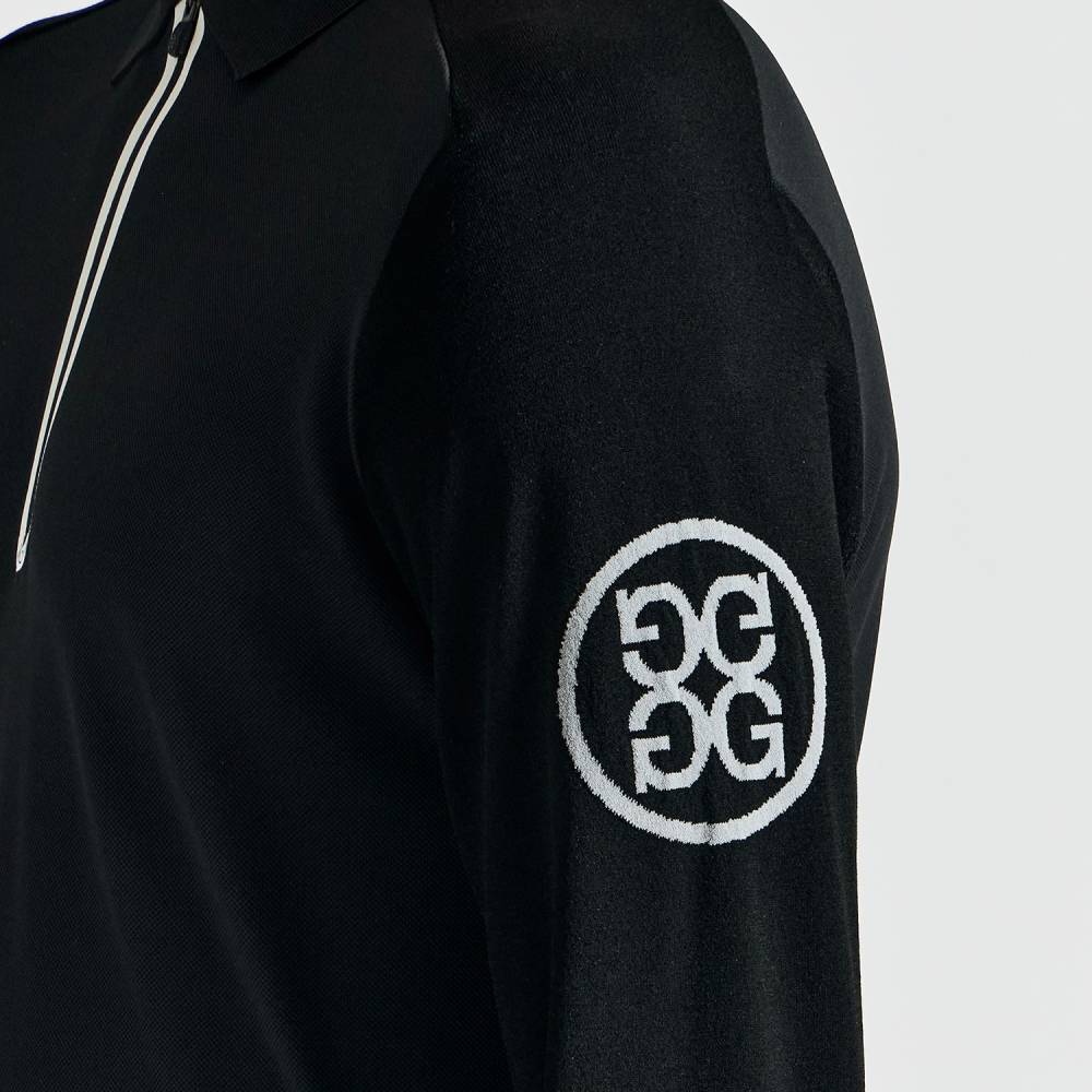 KNIT HYBRID HALF-ZIP POLO 男士 拉鍊POLO衫