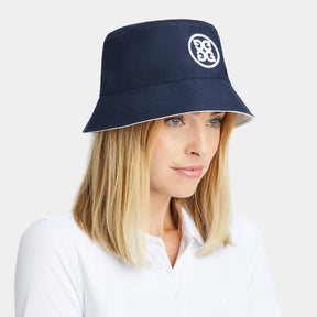 CIRCLE G'S REVERSIBLE COTTON TWILL BUCKET HAT  雙面漁夫帽