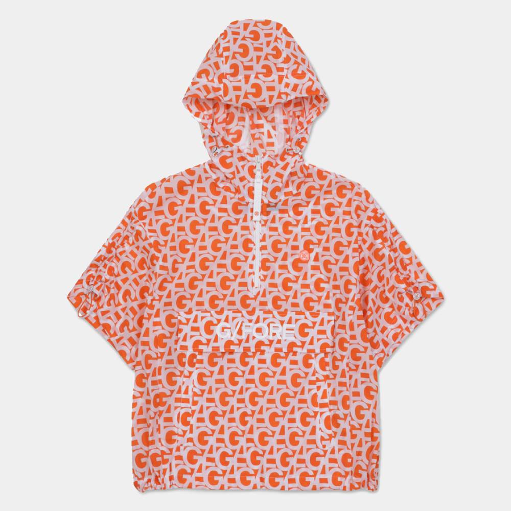 PATTERNED ANORAK 女士 短袖半開襟風衣