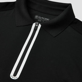KNIT HYBRID HALF-ZIP POLO 男士 拉鍊POLO衫