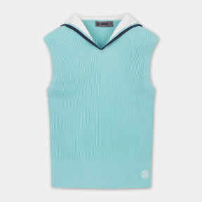 SAILOR COLLARED VEST 女士 水手翻領針織背心